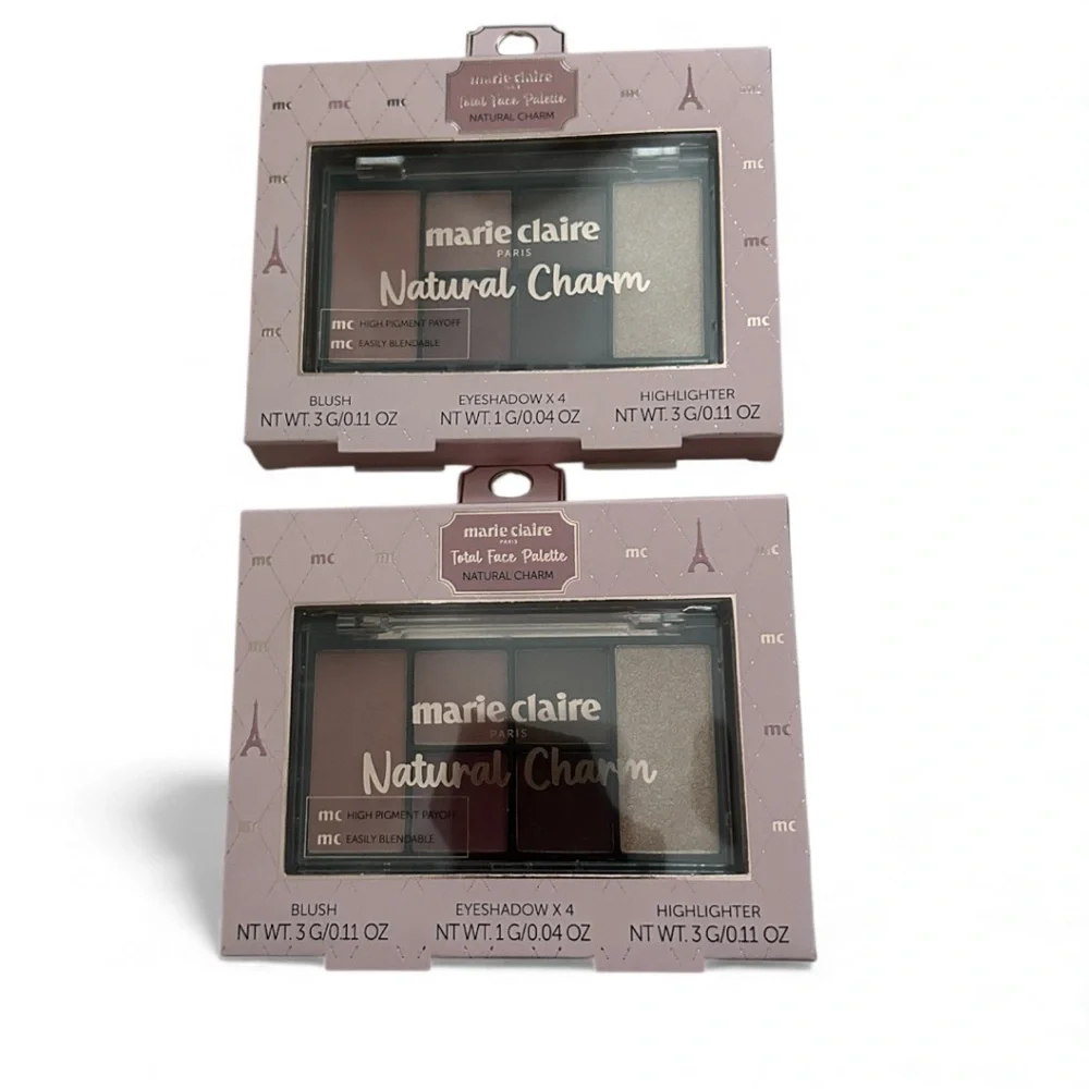 Marie Claire Natural Charm Makeup Palette 2 pcs set